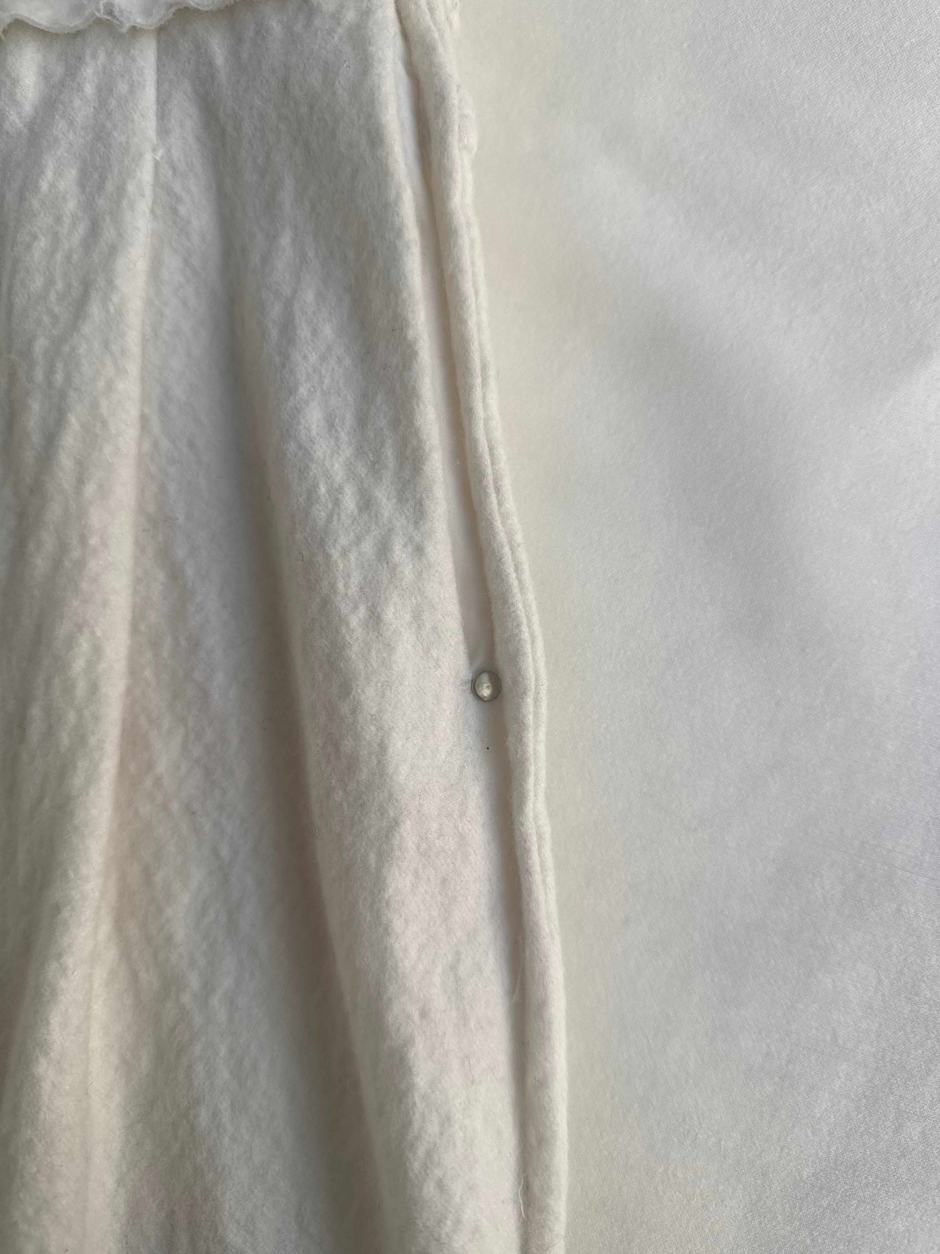 BOILED WOOL BALLOON 1/2 TROUSERS