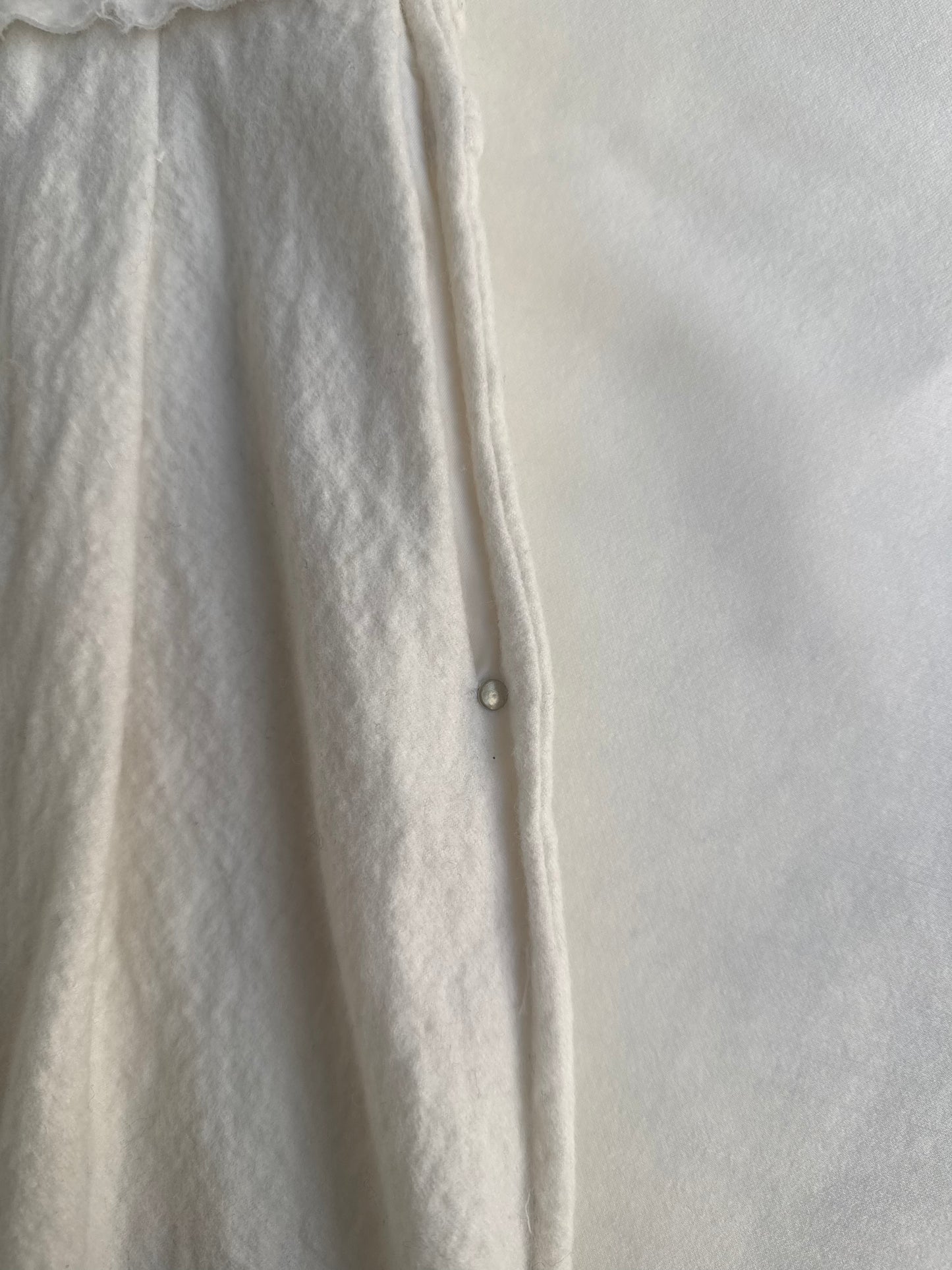 BOILED WOOL BALLOON 1/2 TROUSERS