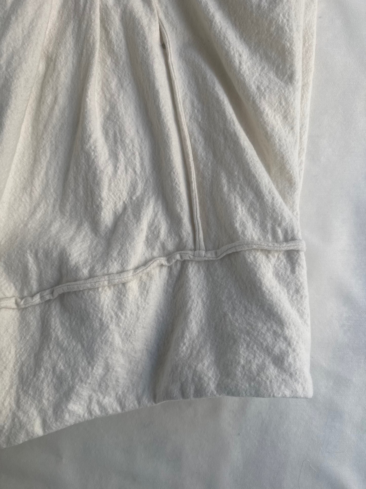 BOILED WOOL BALLOON 1/2 TROUSERS