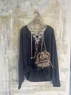 LAYERED JERSEY SHIRT