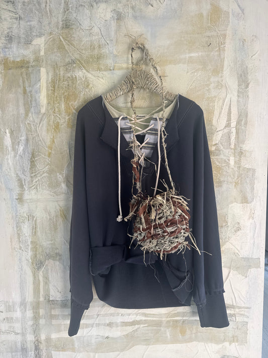 LAYERED JERSEY SHIRT