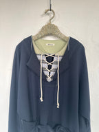 LAYERED JERSEY SHIRT