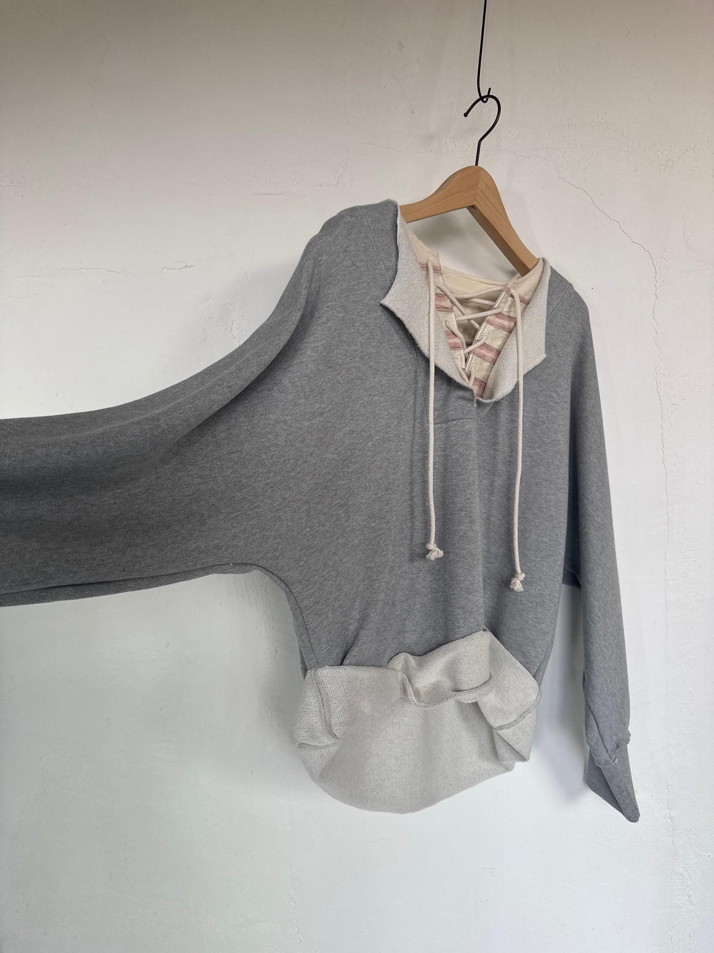 LAYERED JERSEY SHIRT