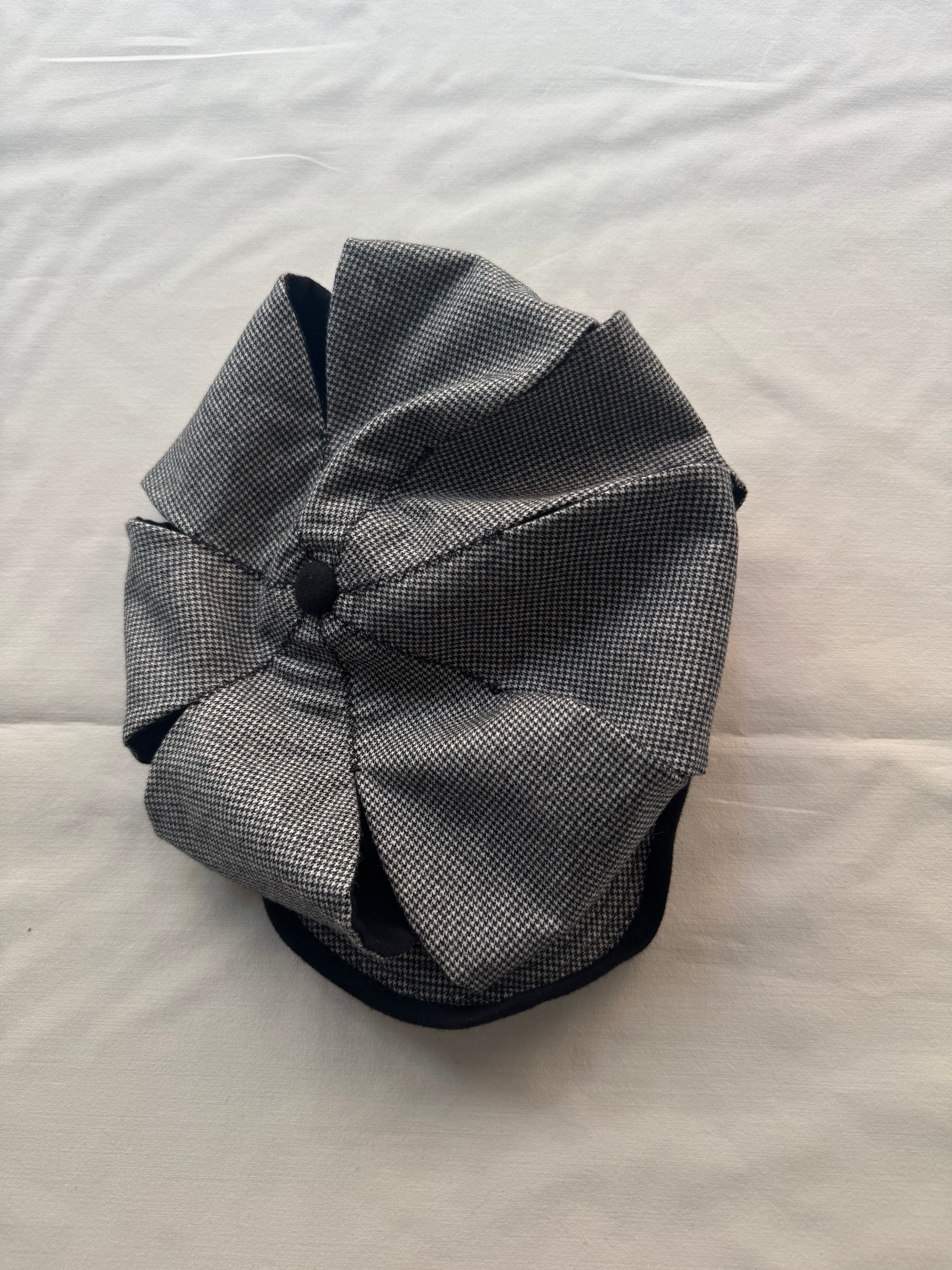 SLASHED REVERSIBLE NEWSBOY