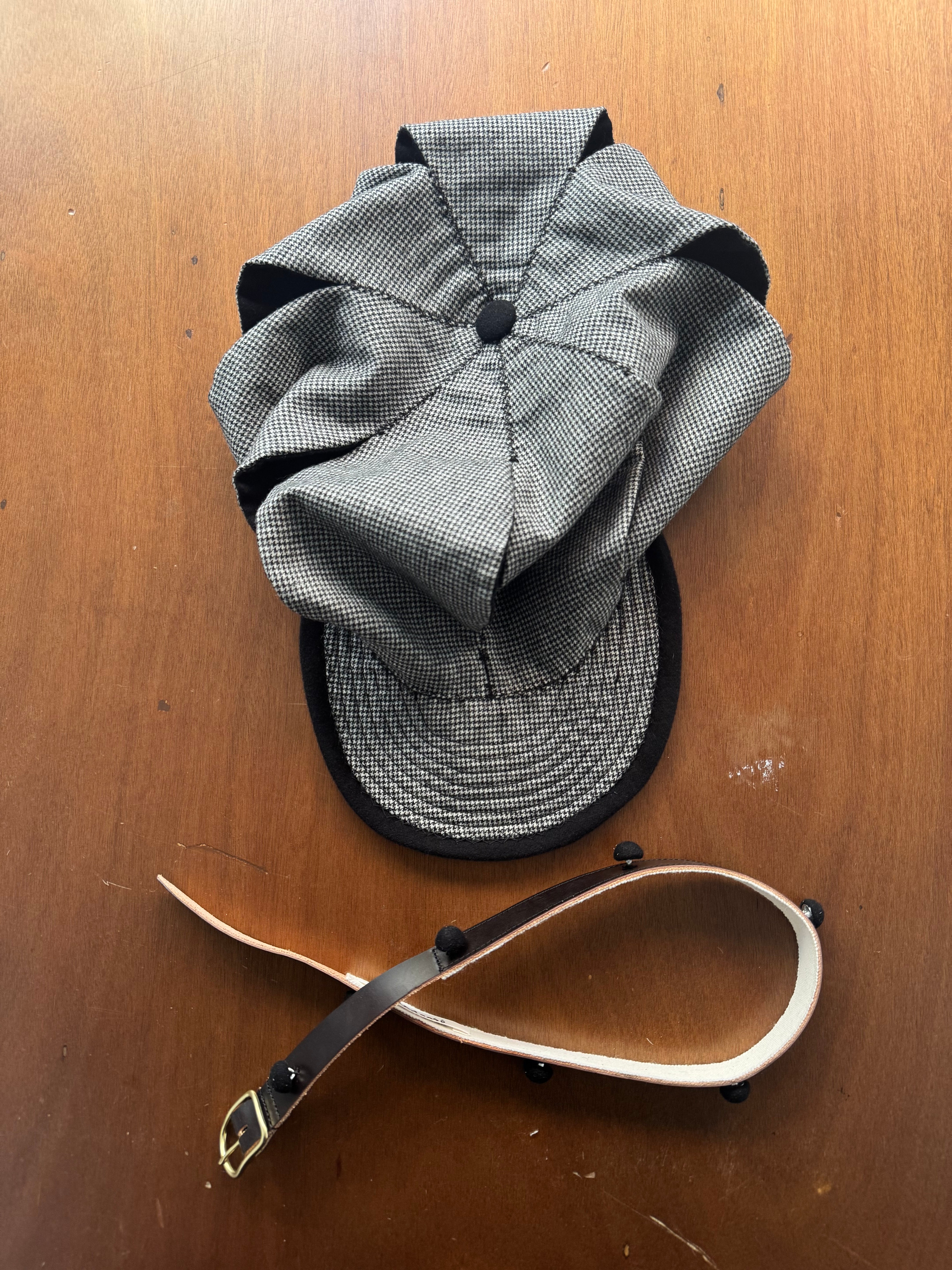 SLASHED REVERSIBLE NEWSBOY