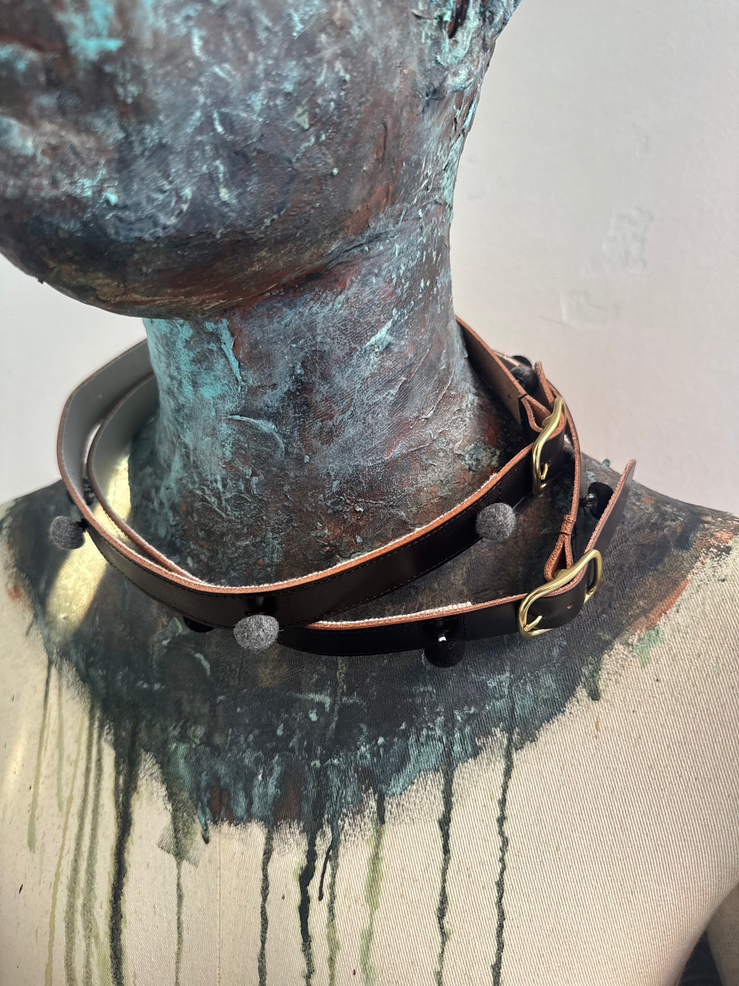 SLASHED REVERSIBLE NEWSBOY