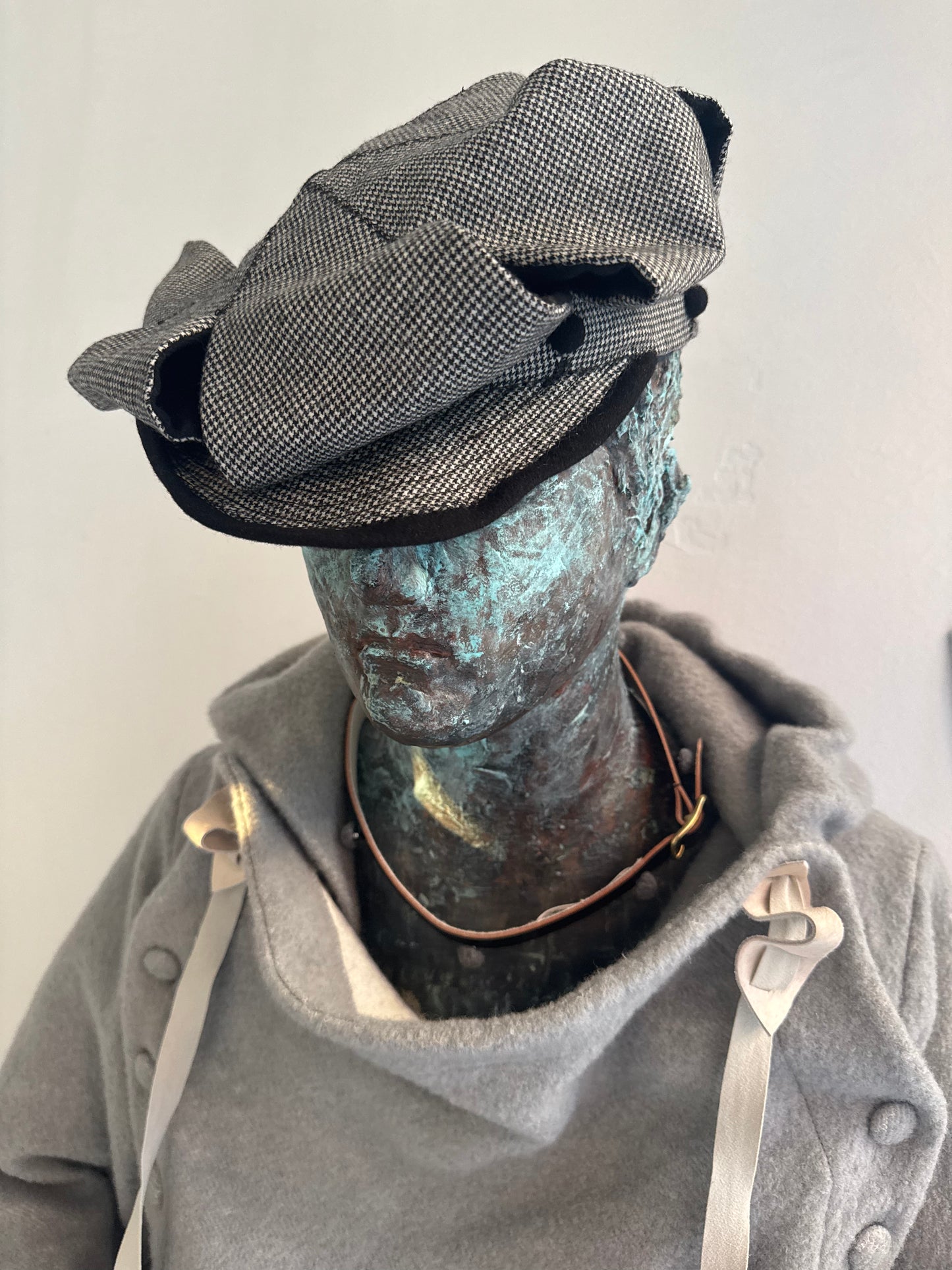 SLASHED REVERSIBLE NEWSBOY