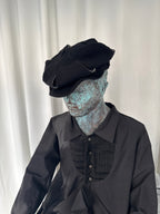 SLASHED REVERSIBLE NEWSBOY