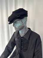 SLASHED REVERSIBLE NEWSBOY