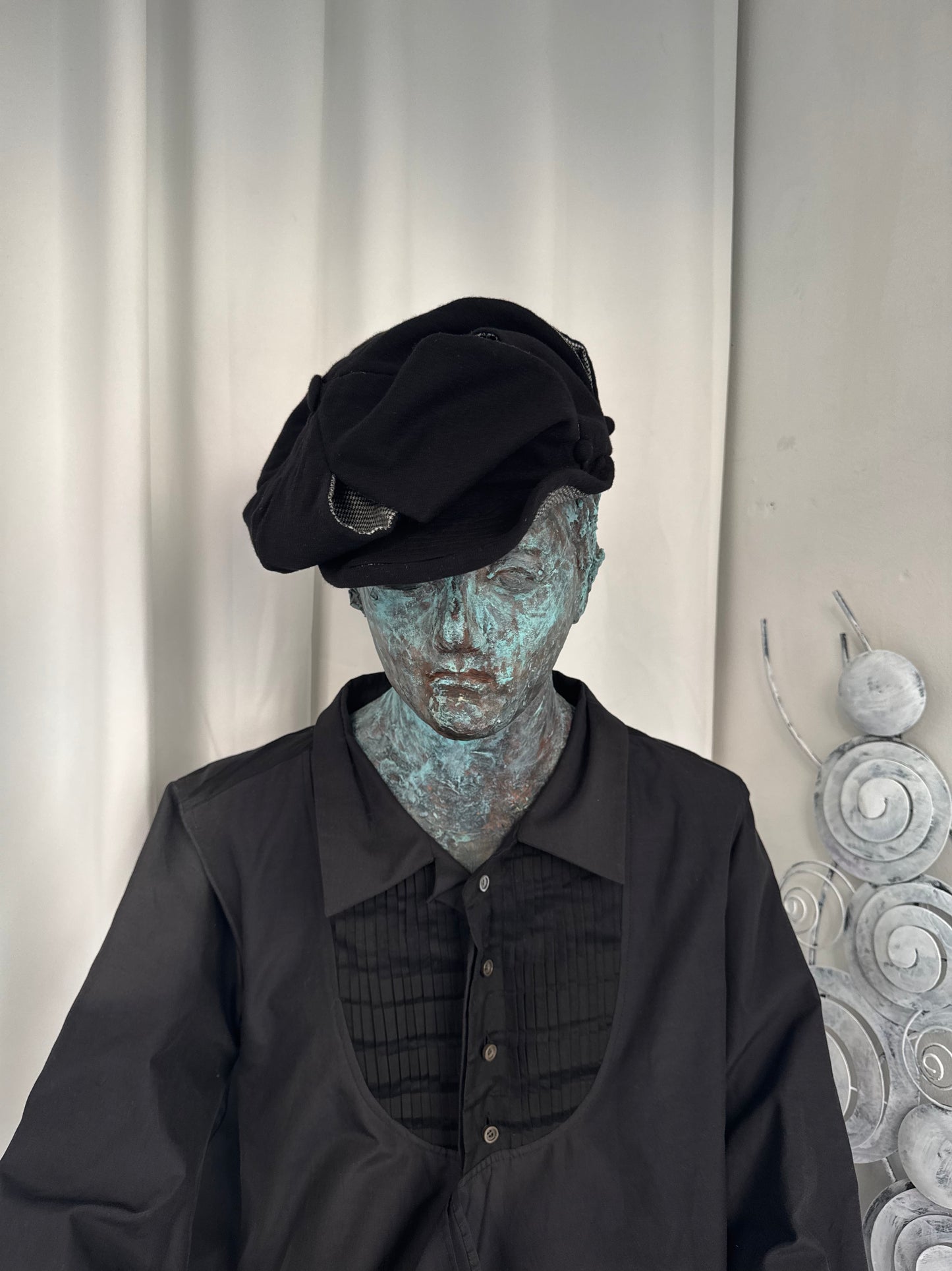 SLASHED REVERSIBLE NEWSBOY