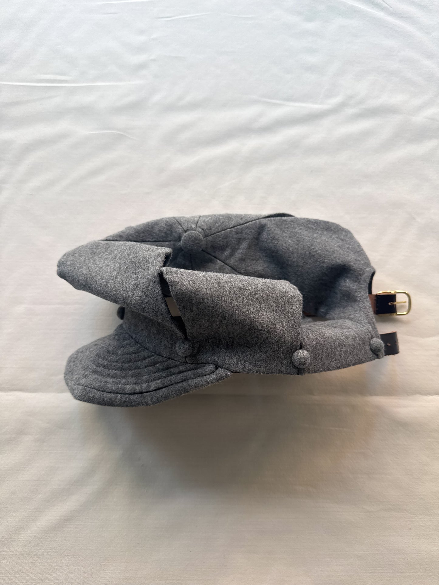 SLASHED REVERSIBLE NEWSBOY