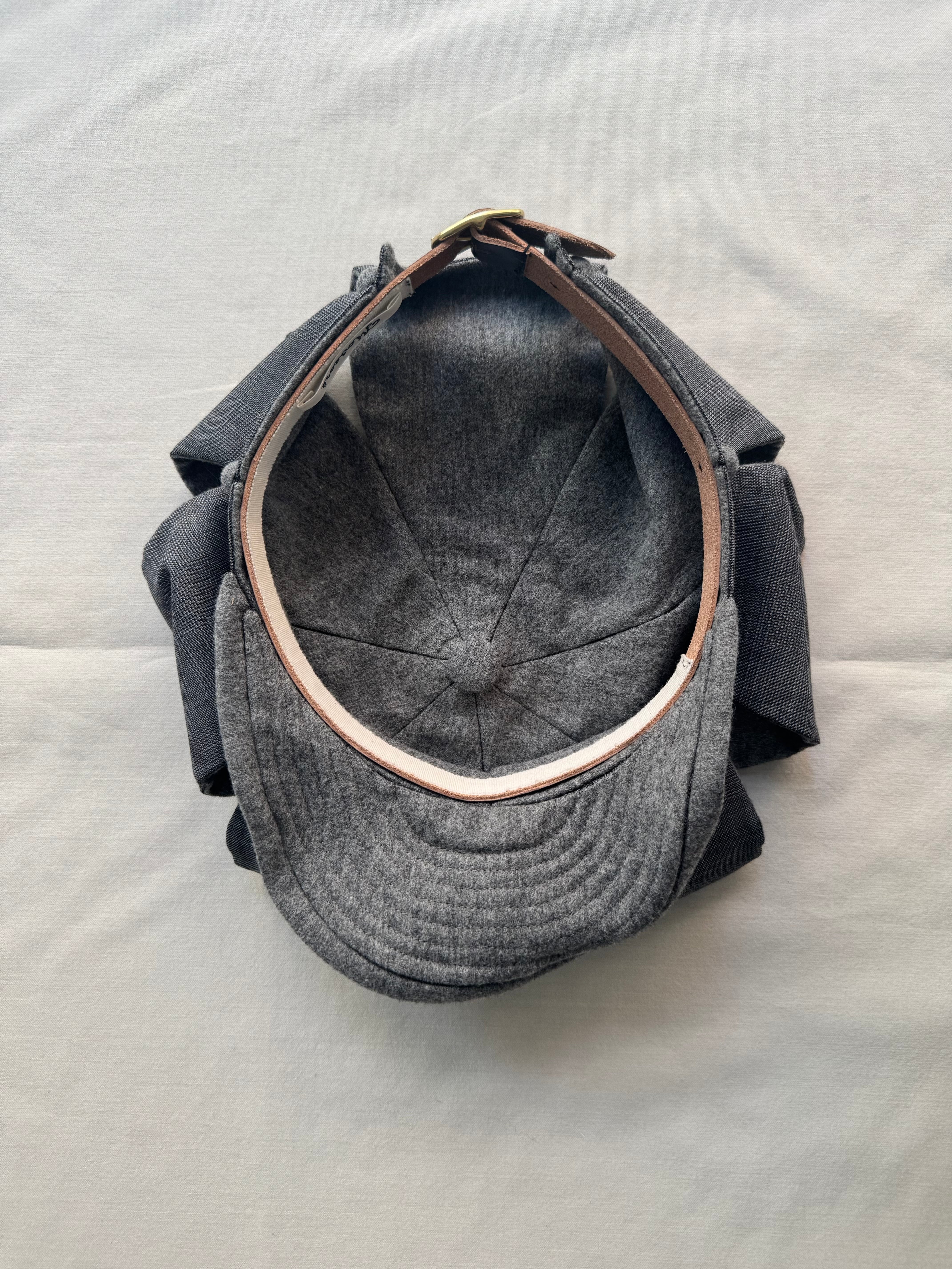 SLASHED REVERSIBLE NEWSBOY