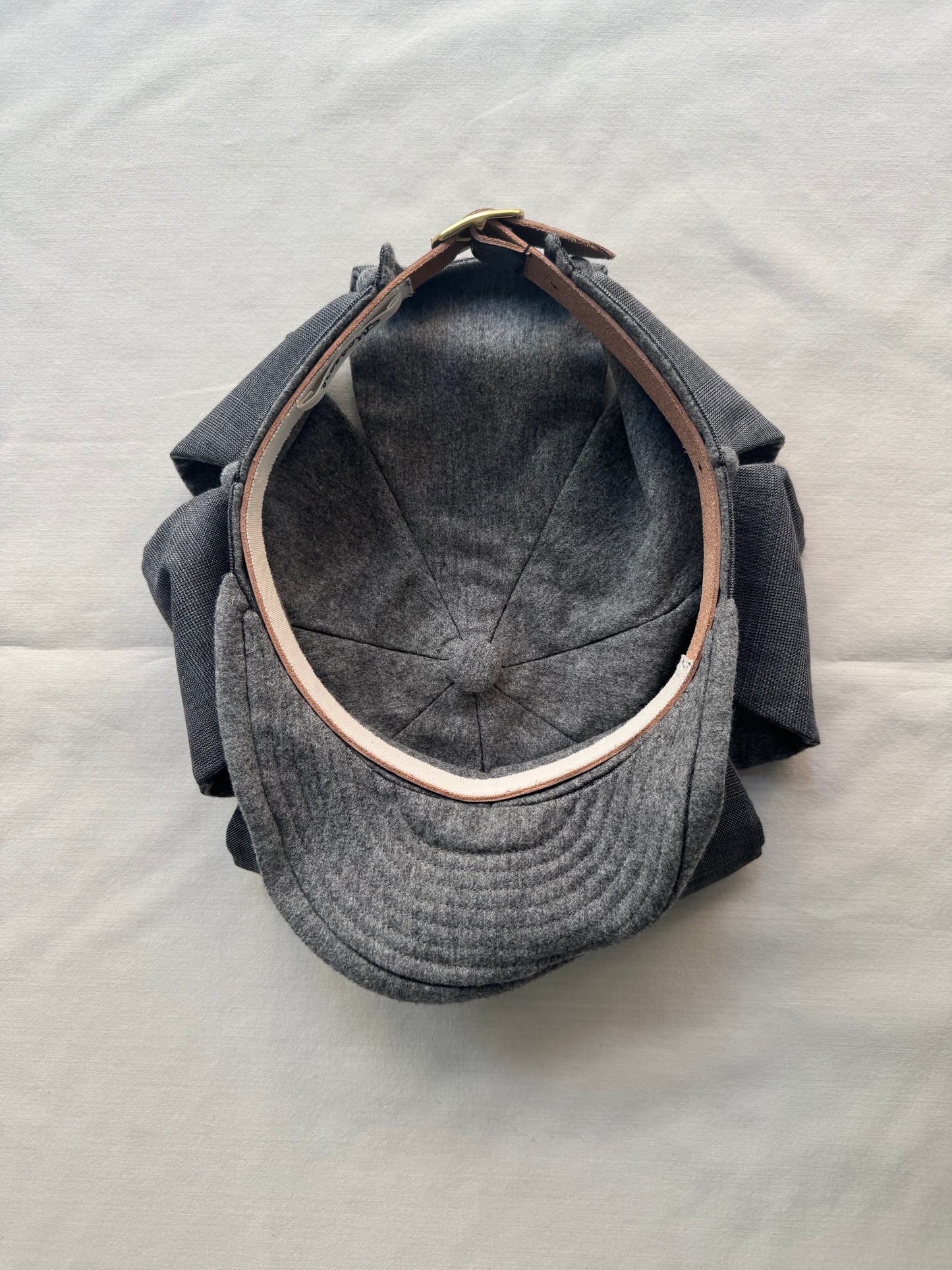 SLASHED REVERSIBLE NEWSBOY