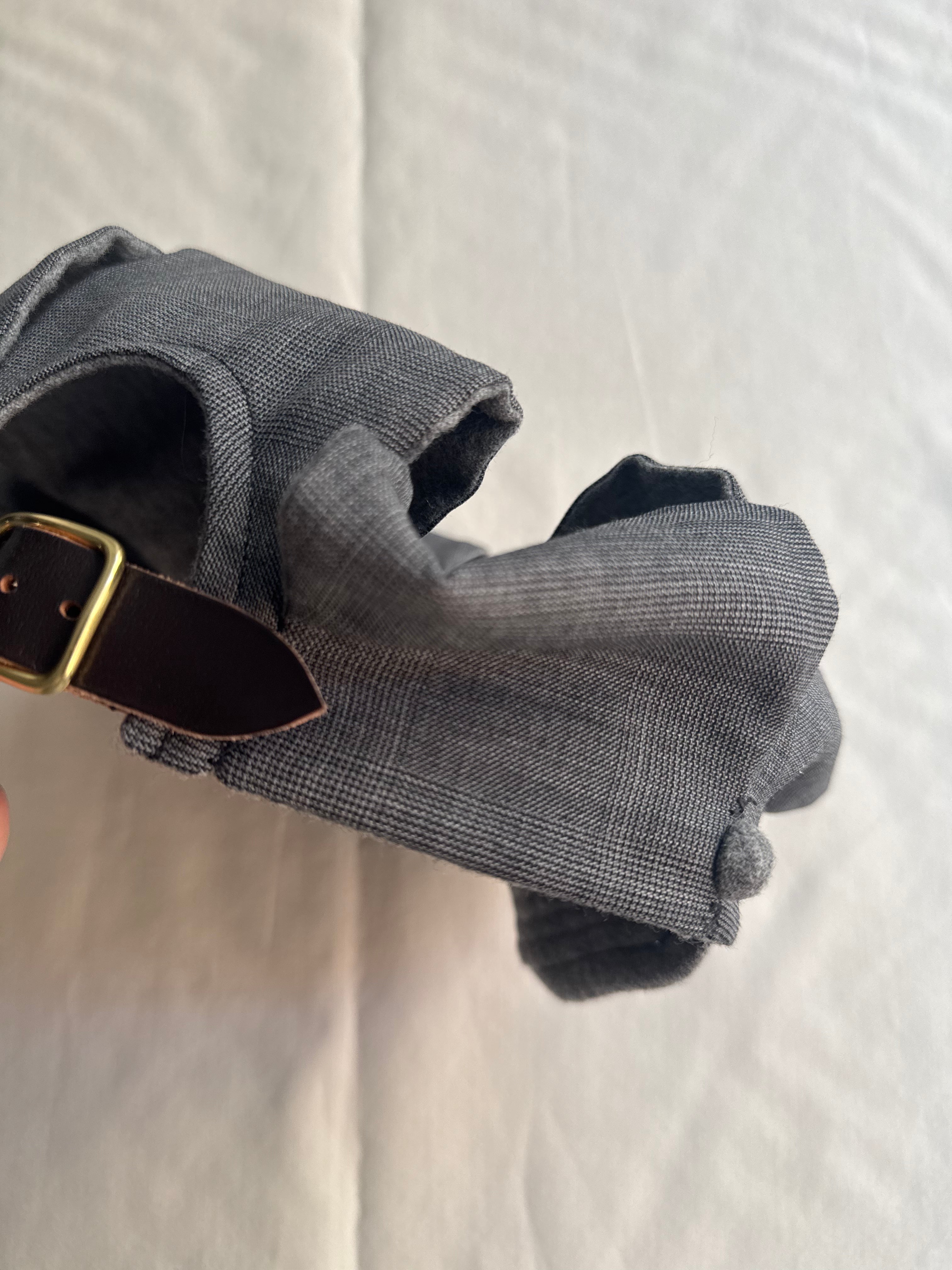 SLASHED REVERSIBLE NEWSBOY