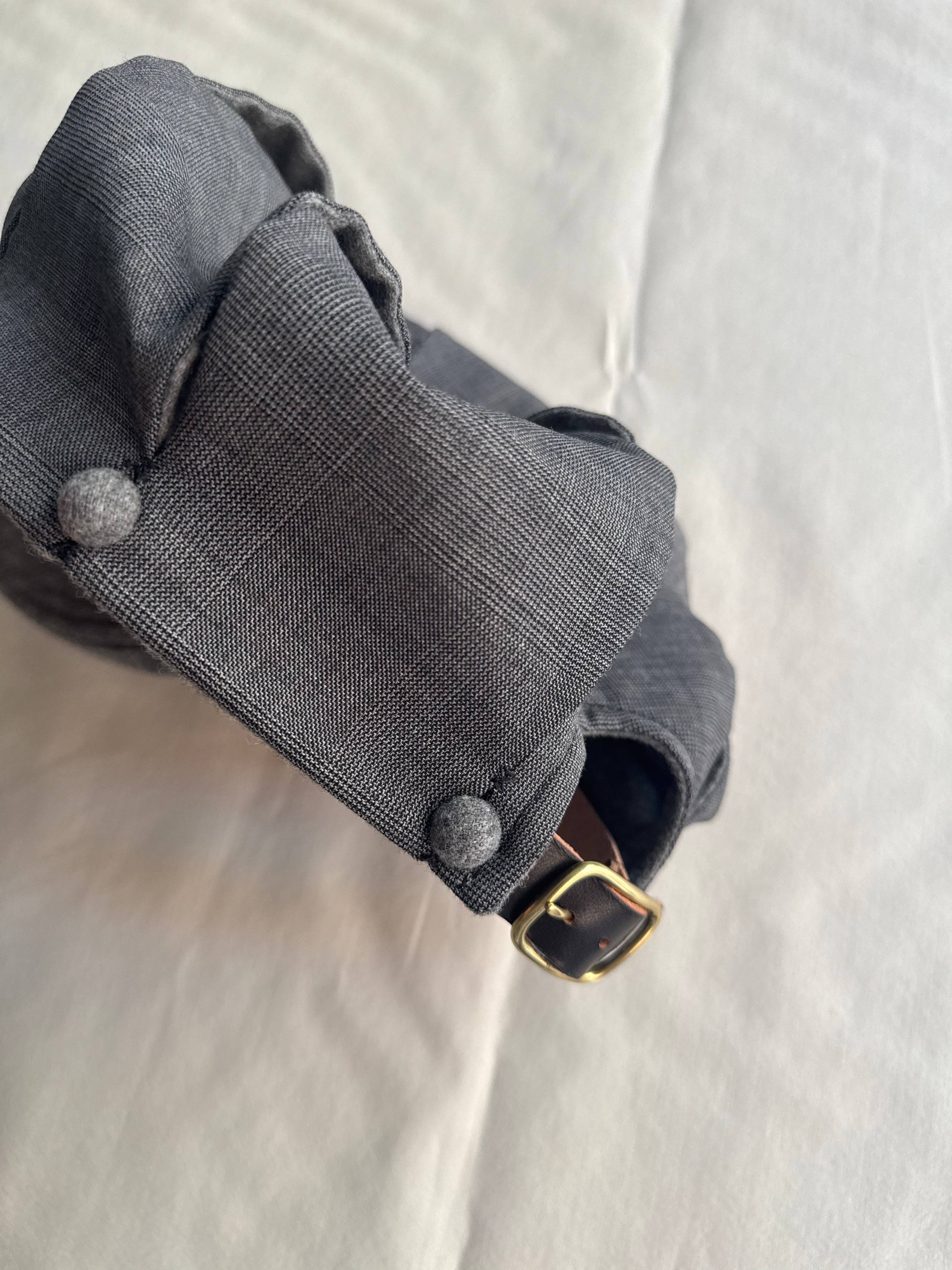 SLASHED REVERSIBLE NEWSBOY