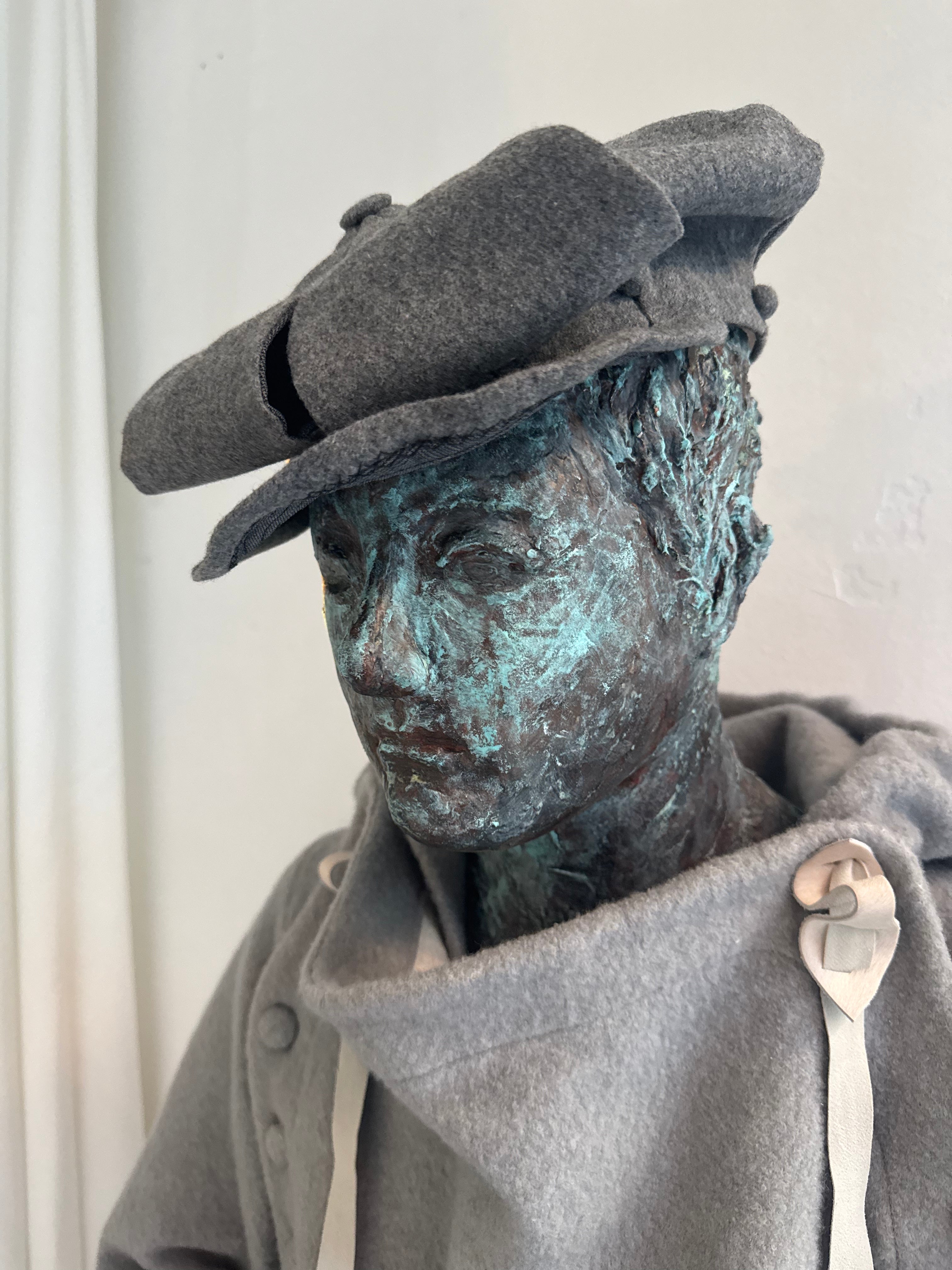 SLASHED REVERSIBLE NEWSBOY