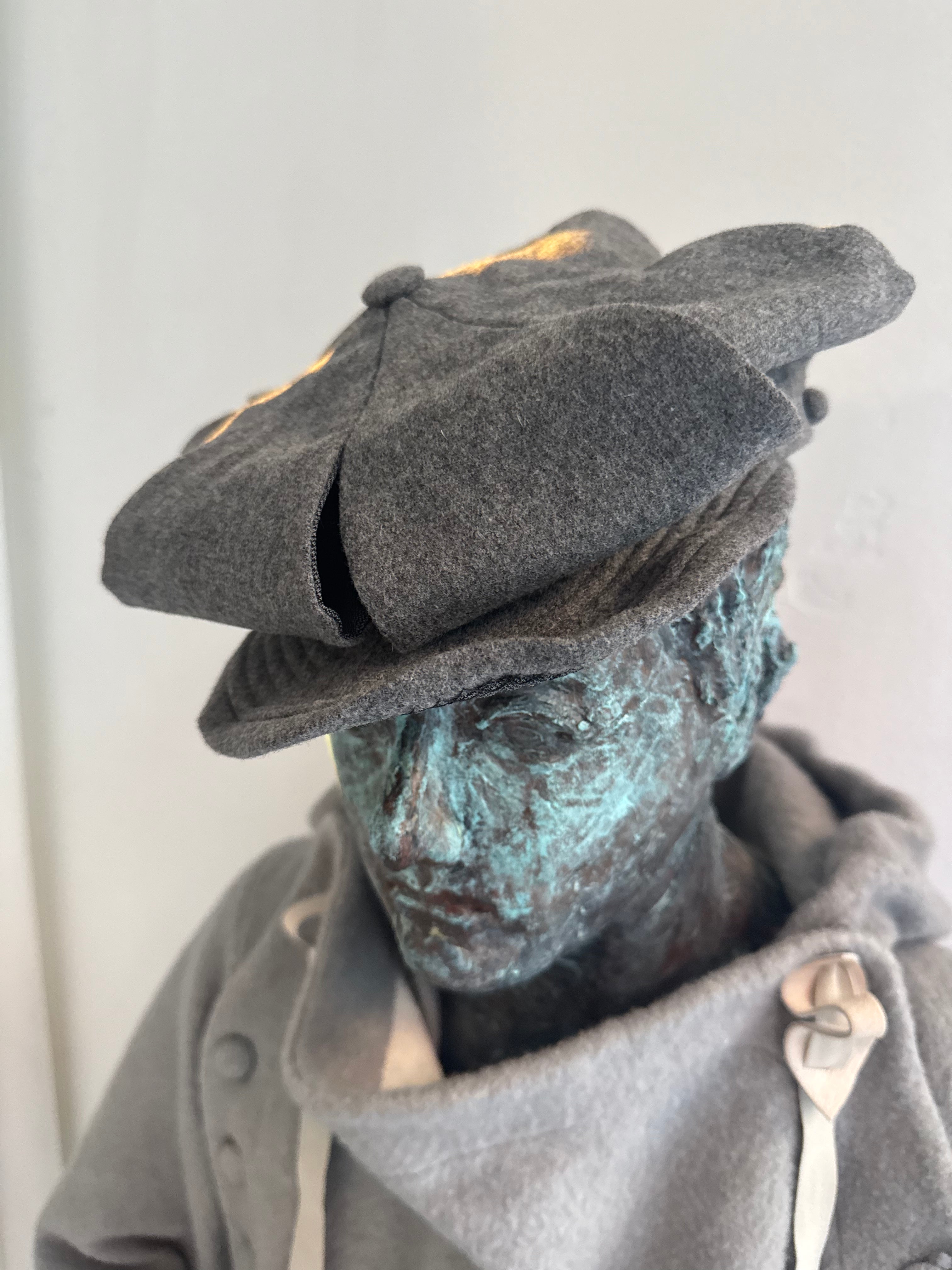 SLASHED REVERSIBLE NEWSBOY